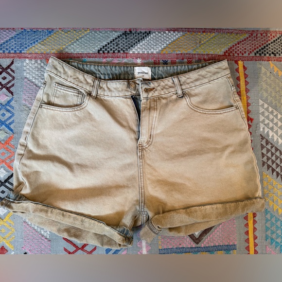 Boheme Pants - Women's Boheme Goods Tan Denim Shorts